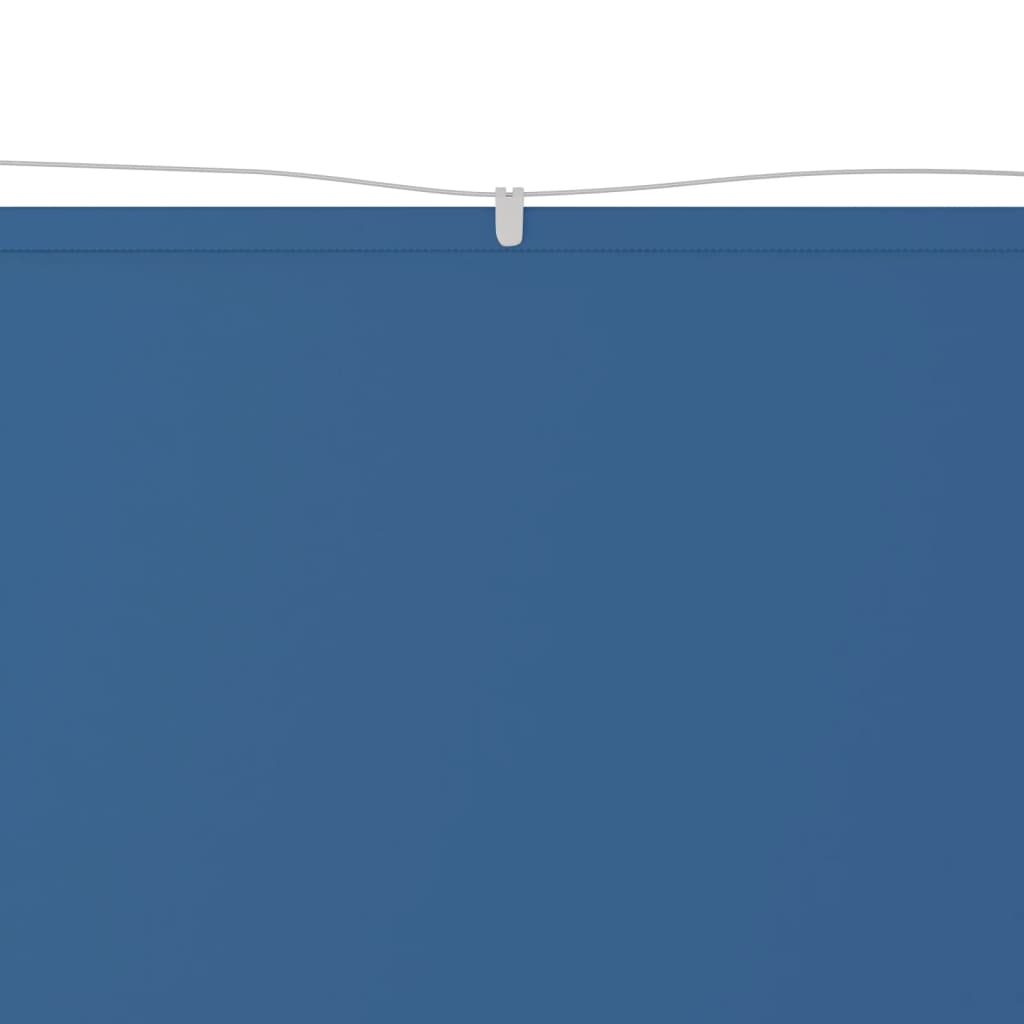 vidaXL Markiza pionowa, niebieska, 140x420 cm, tkanina Oxford
