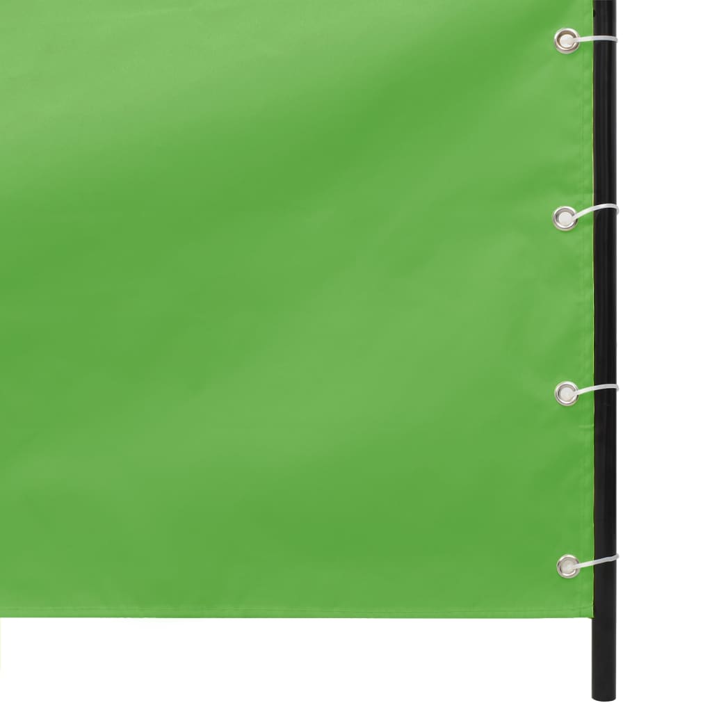 vidaXL Parawan balkonowy, jasnozielony, 160x240 cm, tkanina Oxford