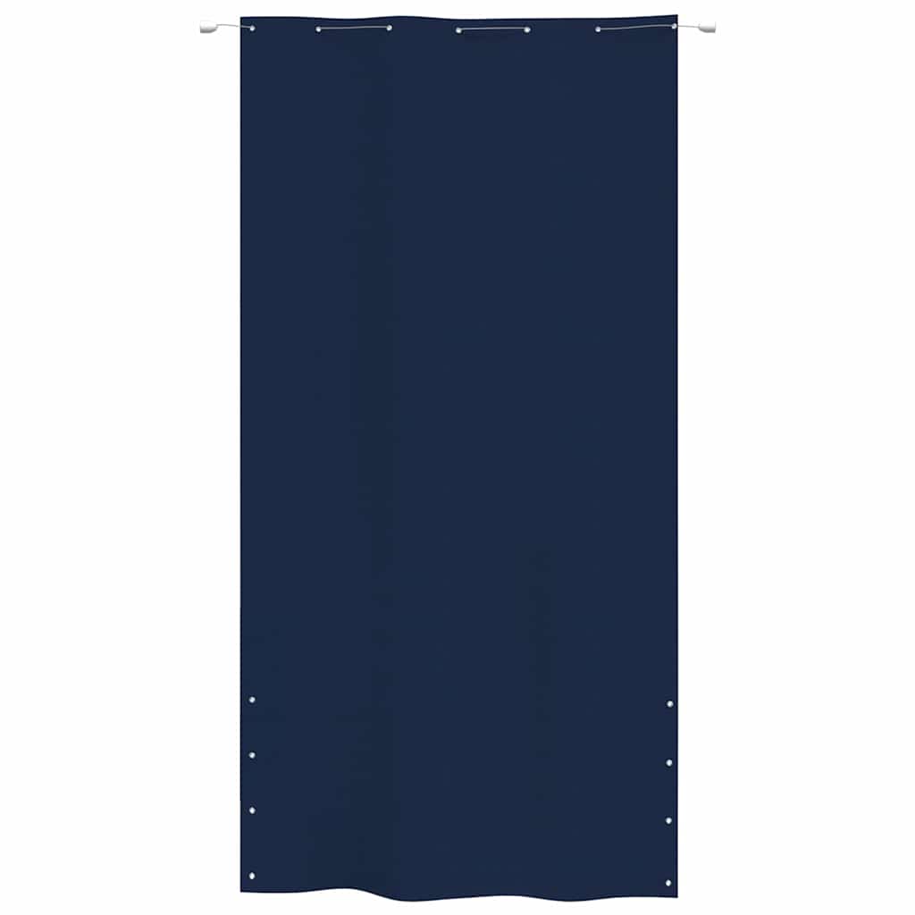 vidaXL Parawan balkonowy, niebieski, 140x240 cm, tkanina Oxford