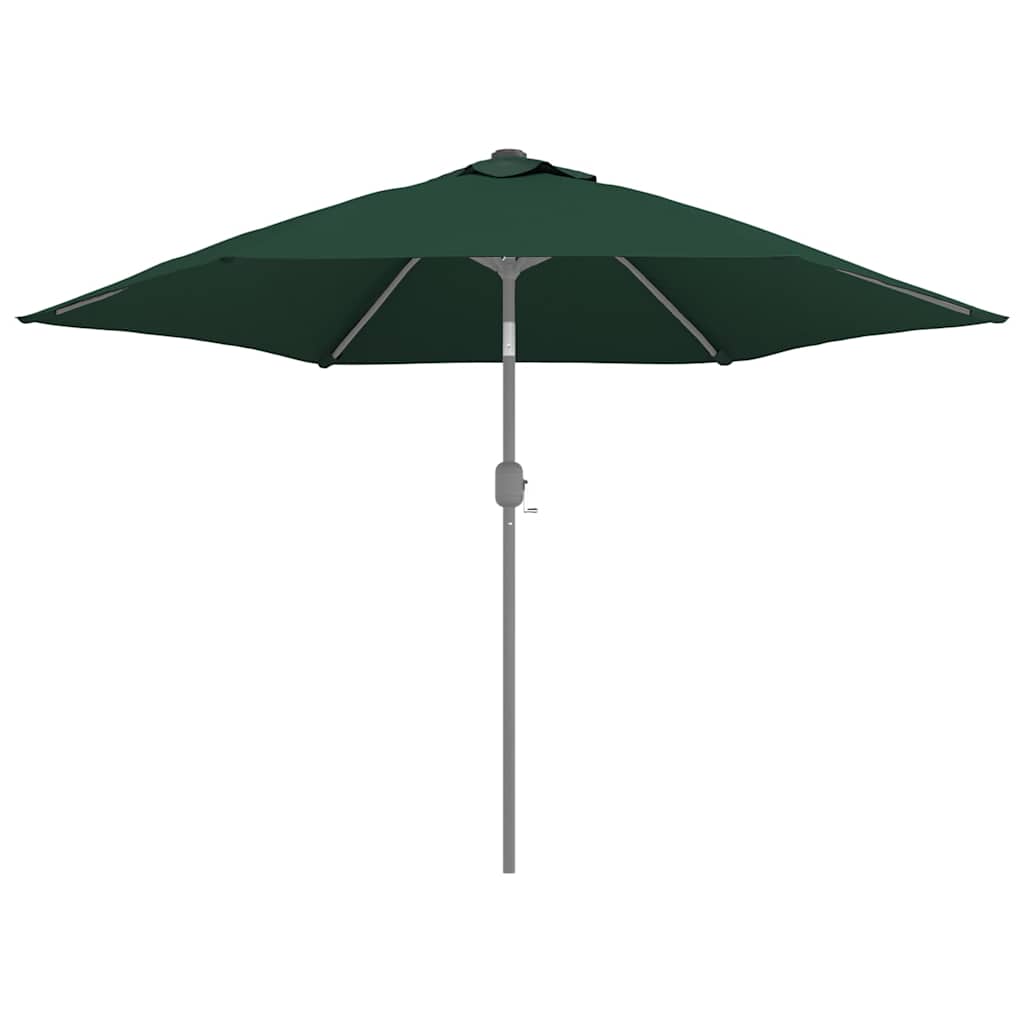 vidaXL Zamienne pokrycie do parasola ogrodowego, zielone, 300 cm