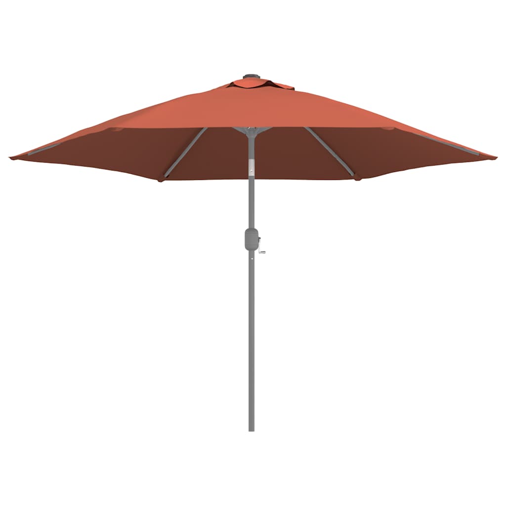 vidaXL Pokrycie do parasola ogrodowego, terakotowe, 300 cm