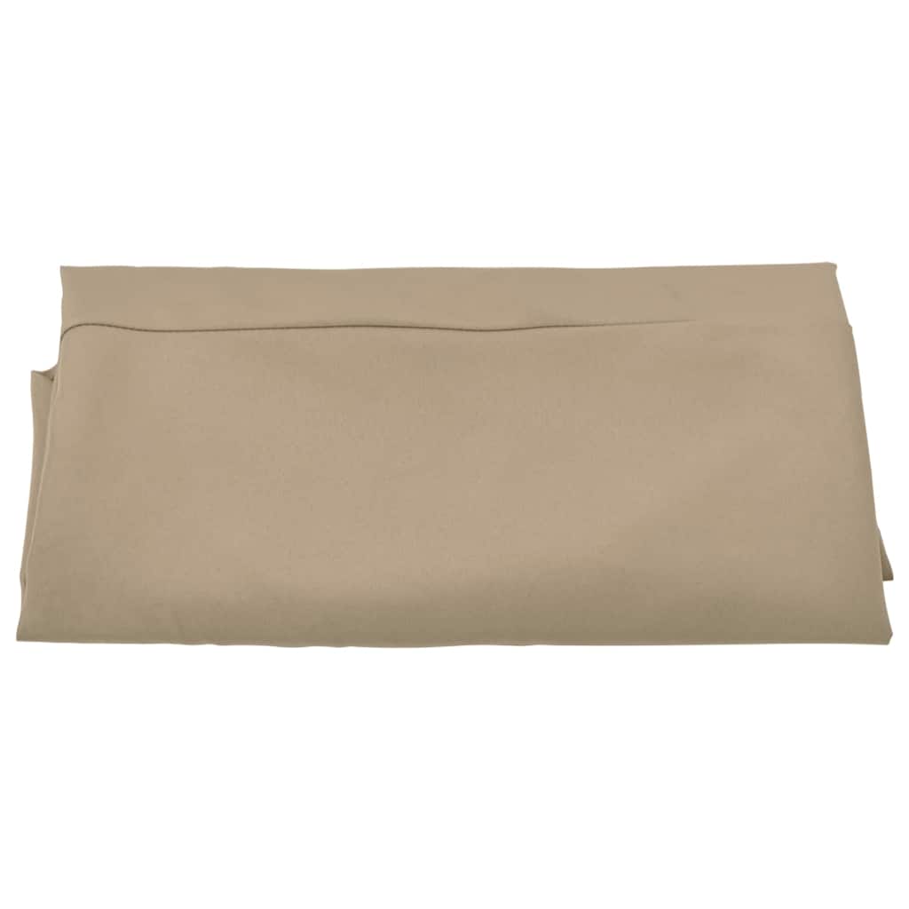vidaXL Zamienne pokrycie parasola ogrodowego, kolor taupe, 300 cm