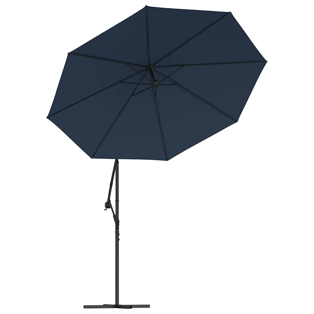 vidaXL Zamienne pokrycie parasola ogrodowego, niebieskie, 350 cm