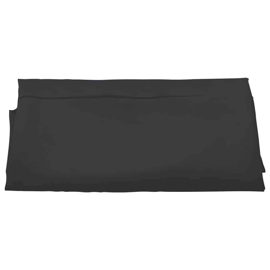 vidaXL Zamienne pokrycie parasola ogrodowego, czarne, 350 cm