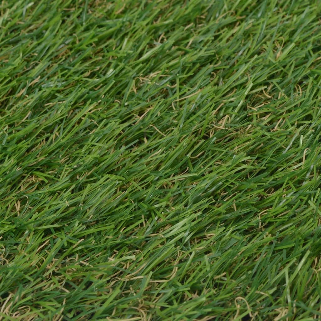 vidaXL Sztuczny trawnik, 1x15 m; 20 mm, zielony