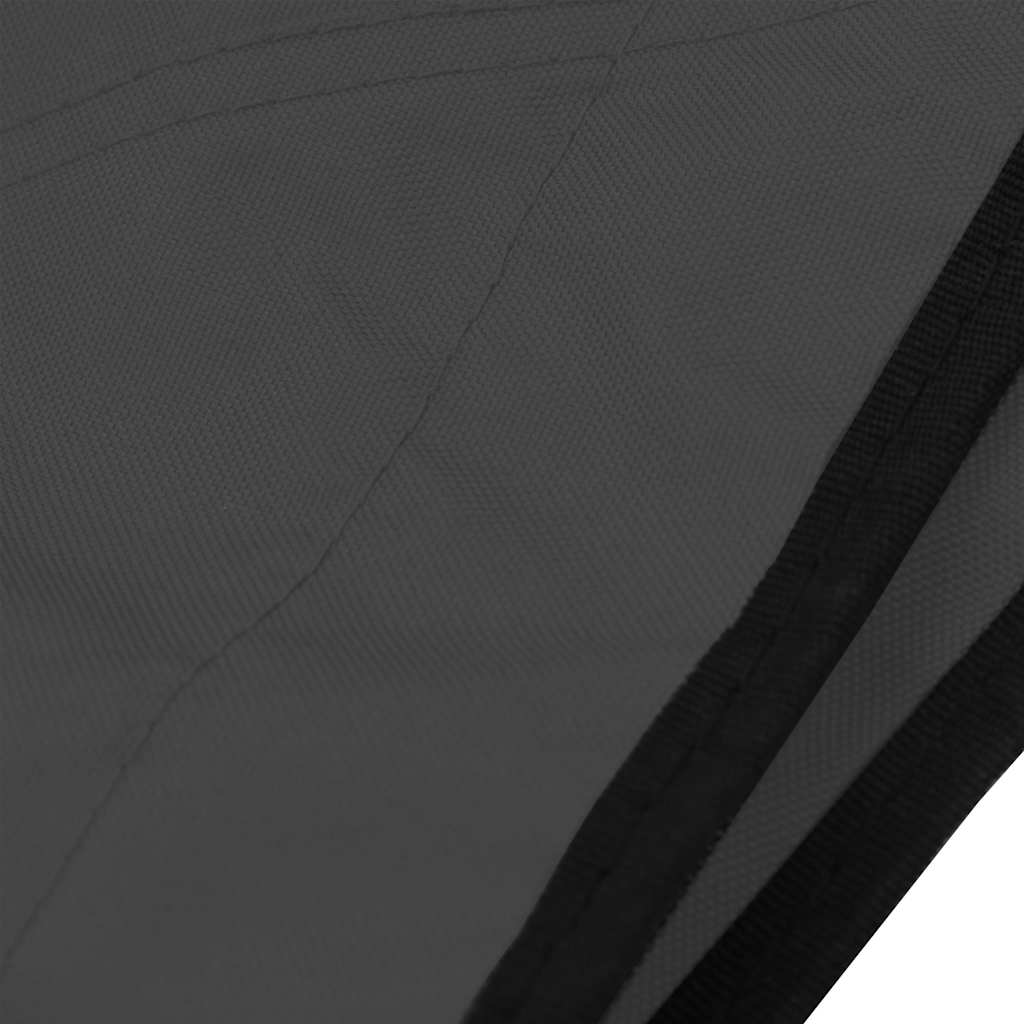 vidaXL Daszek bimini do łodzi, 3 pałąki, antracytowy, 183x140x137 cm