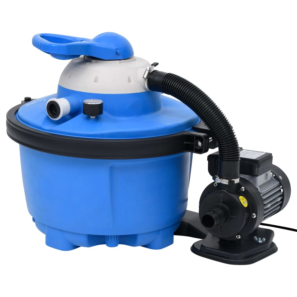 vidaXL Pompa z filtrem piaskowym, 385 x 620 x 432 mm, 200 W, 25 L