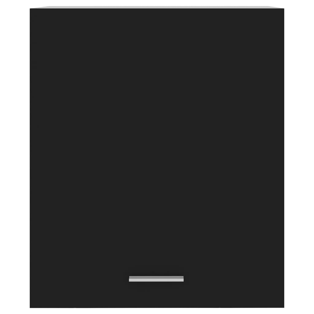 vidaXL Szafki wiszące, "Lyon", 2 szt., czarne, 50x31x60 cm