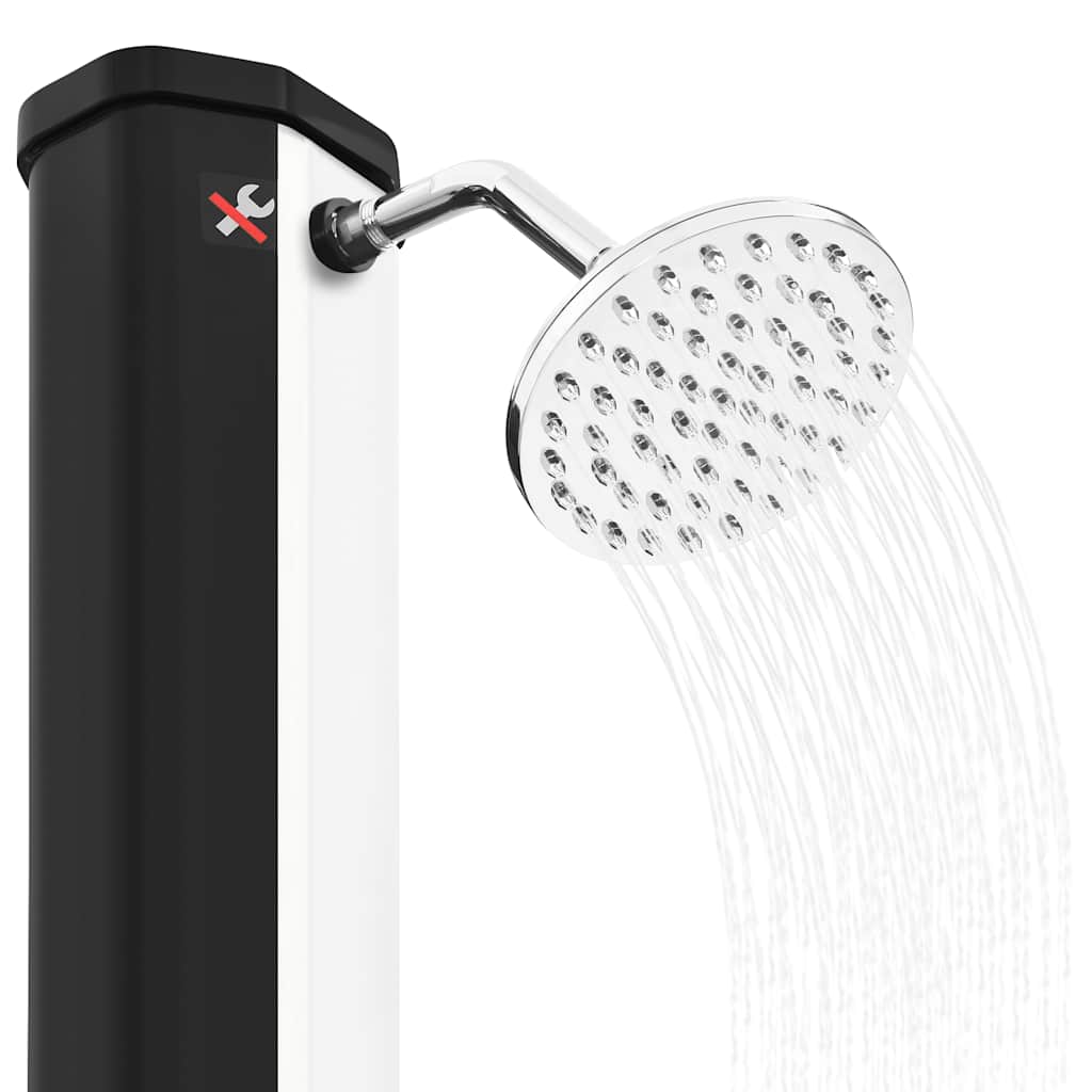vidaXL Ogrodowy prysznic solarny z końcówką prysznicową i kranem, 35 L