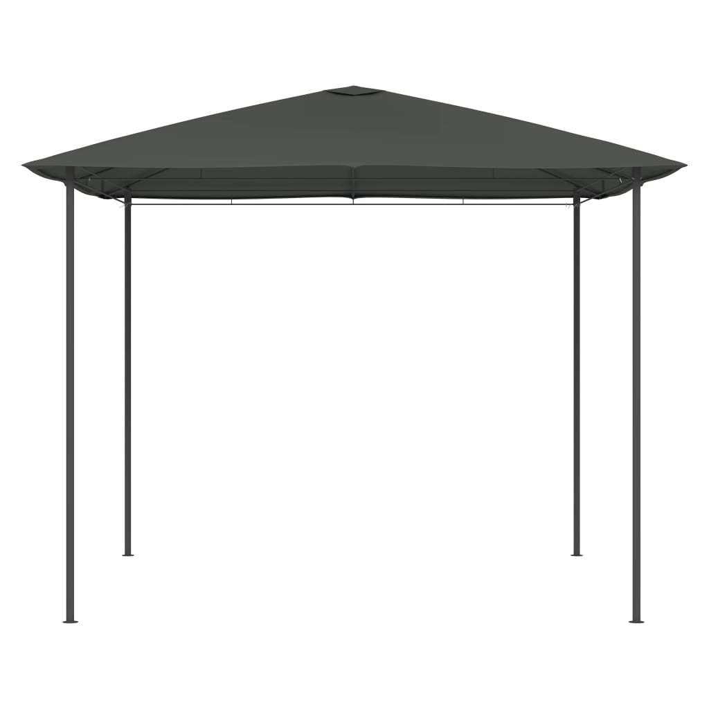 vidaXL Altana 3x3x2,6 m, antracytowa, 160 g/m²