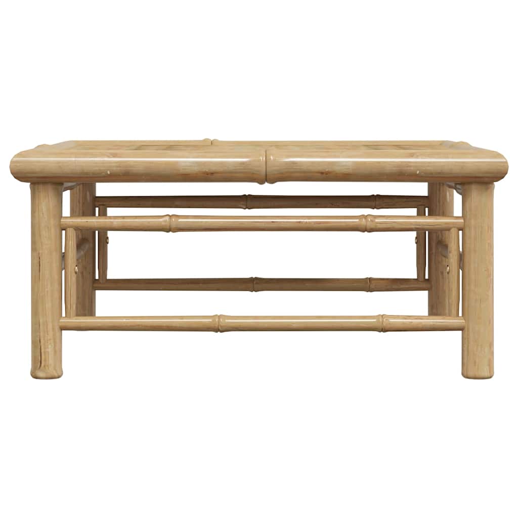 vidaXL Stolik ogrodowy, 65x65x30 cm, bambusowy