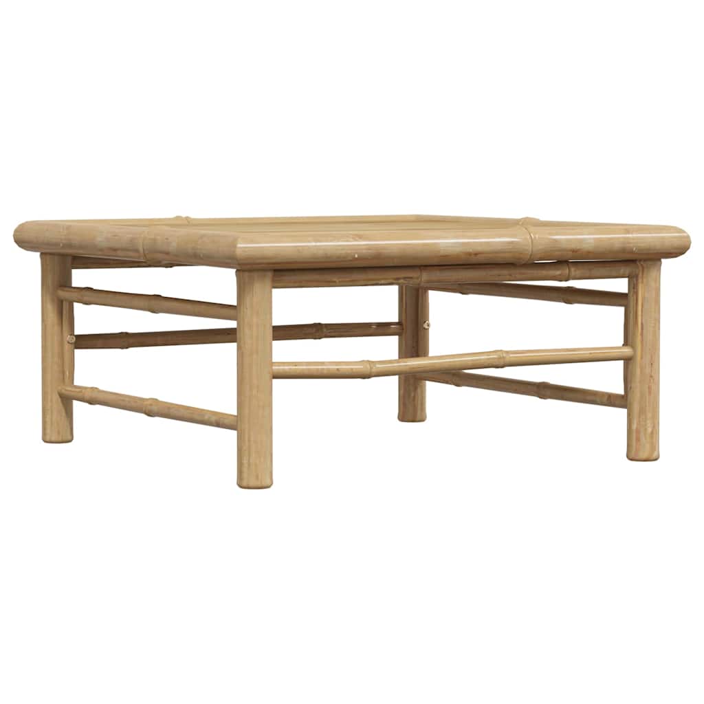 vidaXL Stolik ogrodowy, 65x65x30 cm, bambusowy