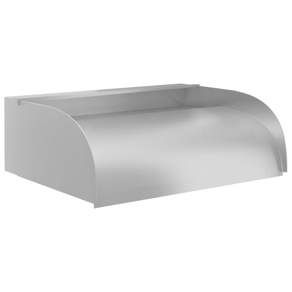vidaXL Fontanna do basenu, lampy LED, 45x34x14 cm, stal nierdzewna 304