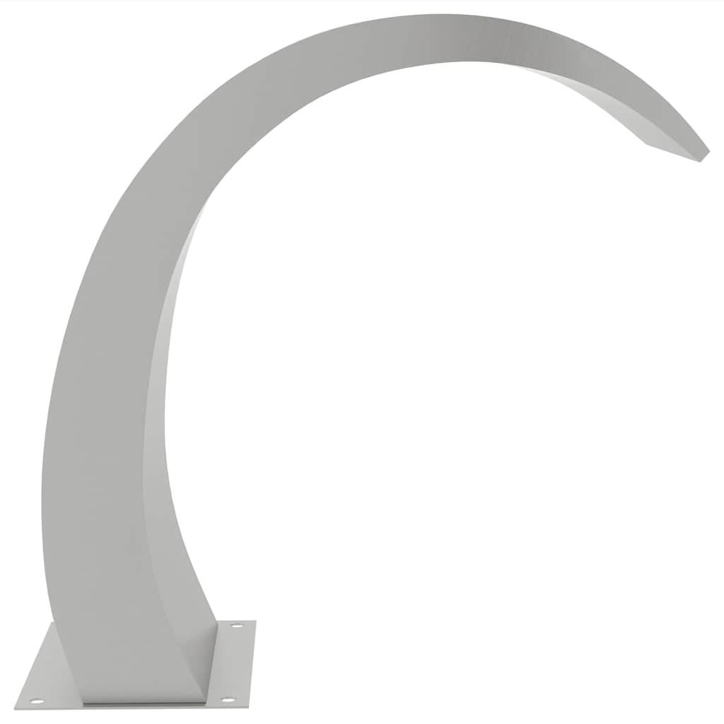 vidaXL Fontanna basenowa z LED, 22x60x70 cm, stal nierdzewna 304