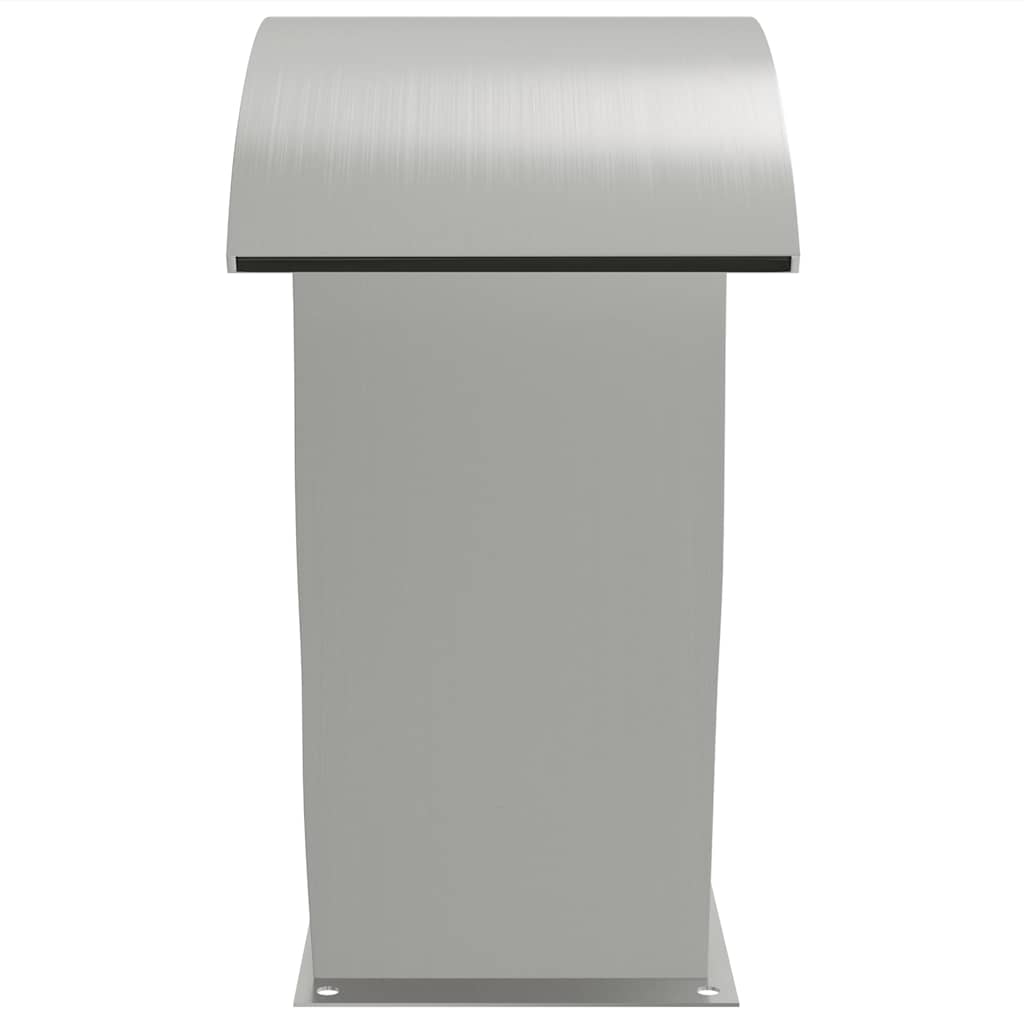 vidaXL Fontanna basenowa z LED, 22x60x70 cm, stal nierdzewna 304