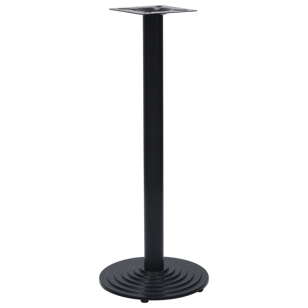 vidaXL Noga stołu bistro czarna Ø43x107 cm żeliwo