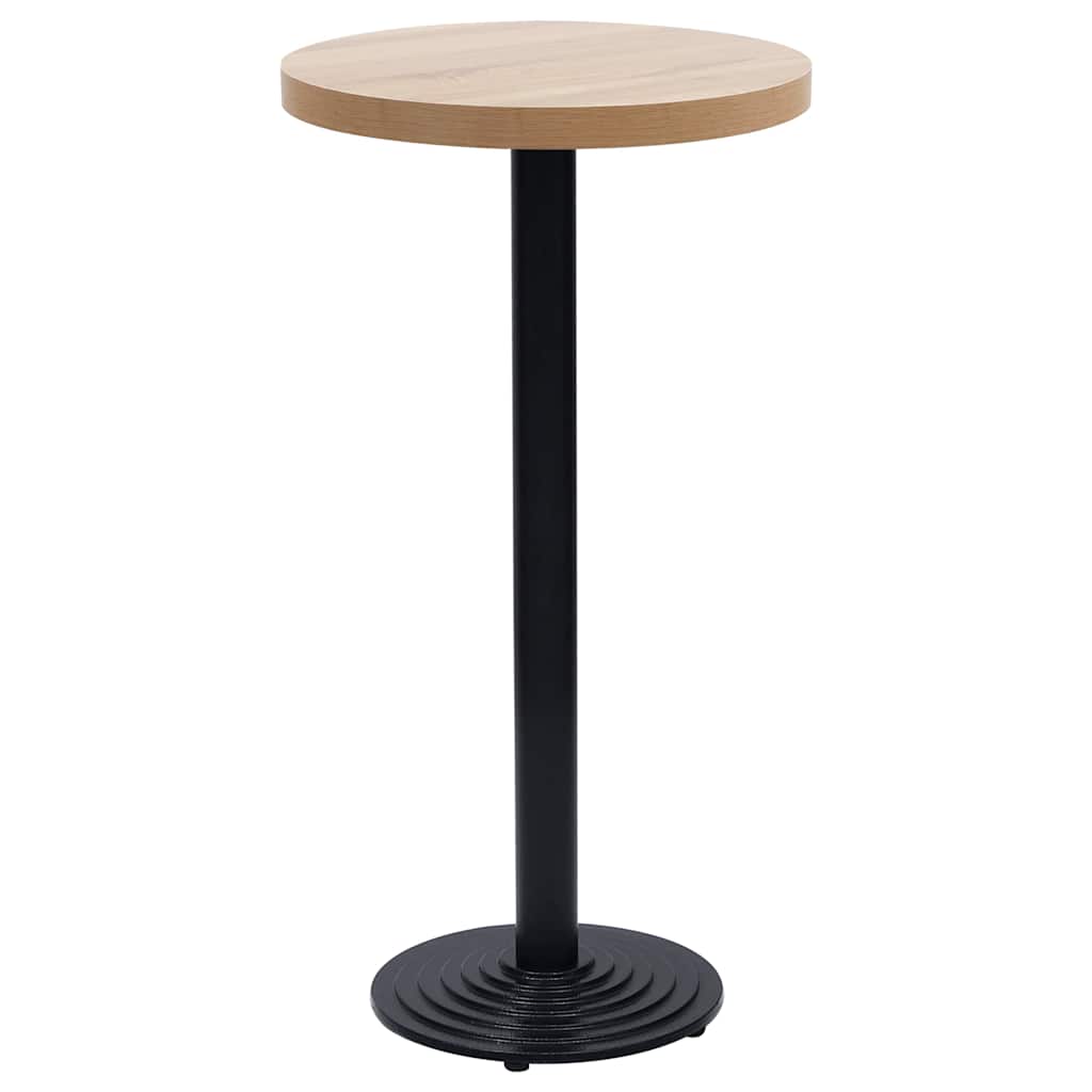vidaXL Noga stołu bistro czarna Ø43x107 cm żeliwo