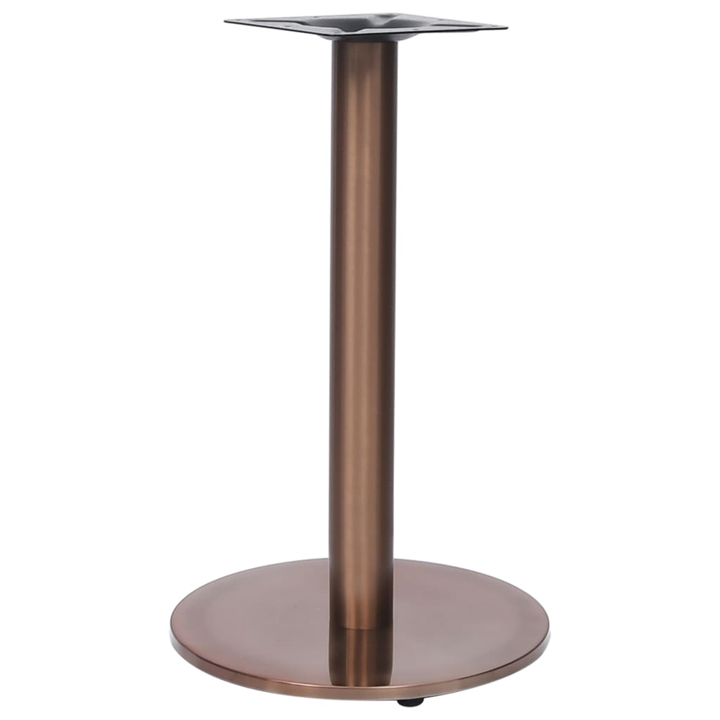 vidaXL Noga stołu bistro złota Ø45x72 cm stal nierdzewna