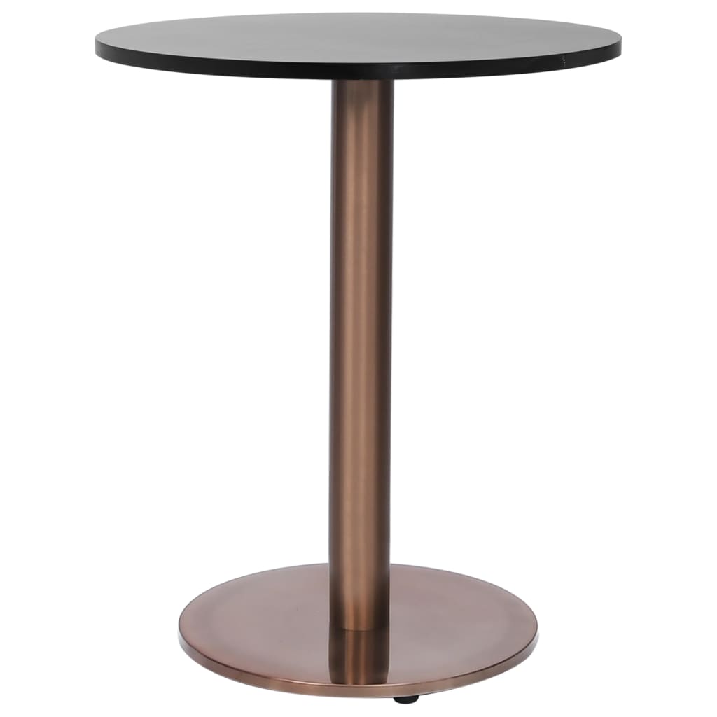 vidaXL Noga stołu bistro złota Ø45x72 cm stal nierdzewna