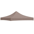 vidaXL Dach namiotu imprezowego, 3 x 3 m, kolor taupe, 270 g/m²