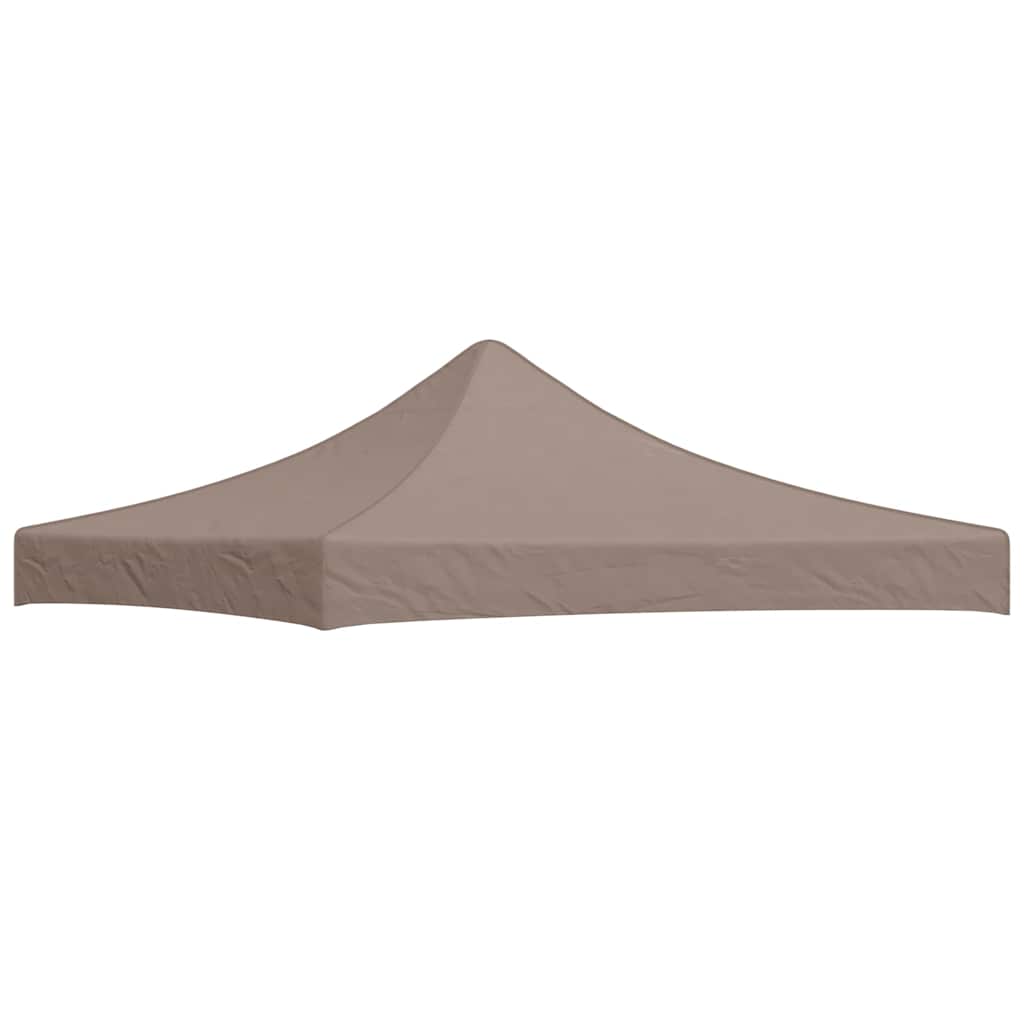 vidaXL Dach namiotu imprezowego, 3 x 3 m, kolor taupe, 270 g/m²