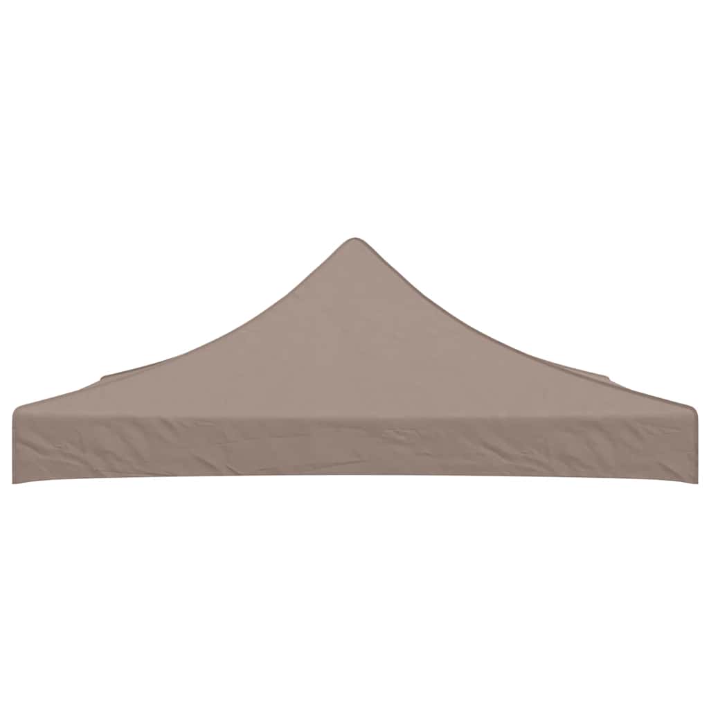 vidaXL Dach namiotu imprezowego, 3 x 3 m, kolor taupe, 270 g/m²