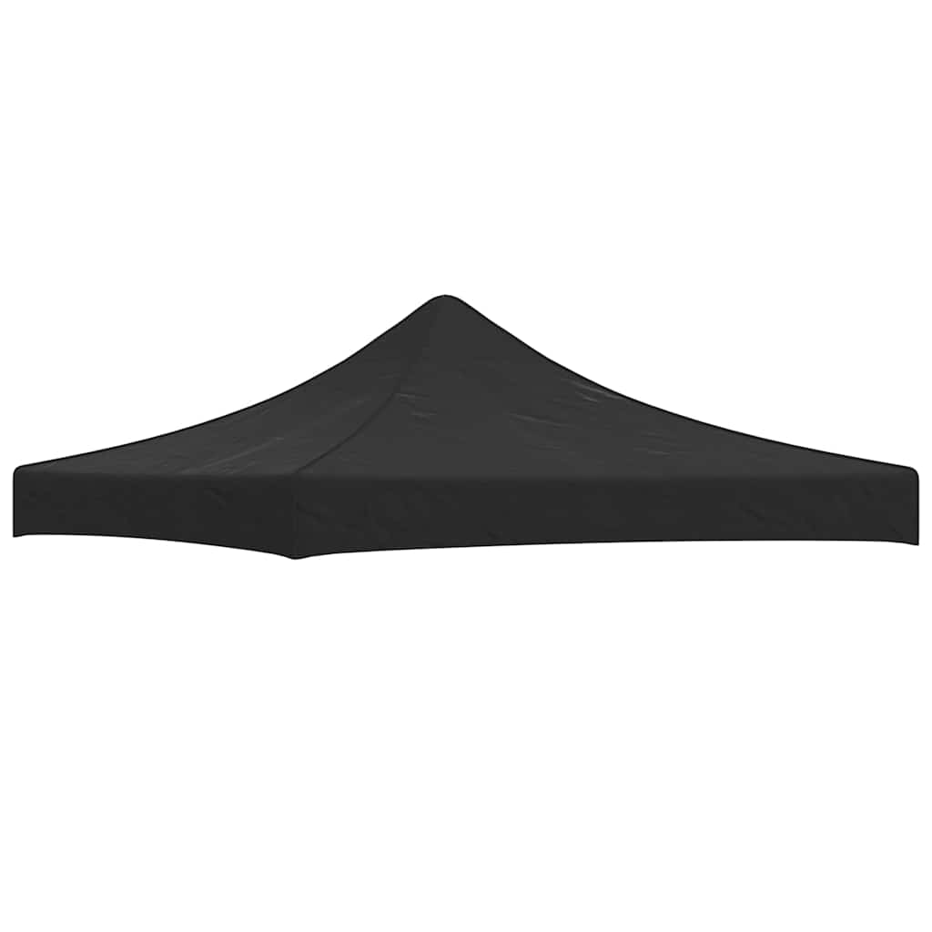 vidaXL Dach namiotu imprezowego, 3 x 3 m, czarny, 270 g/m²