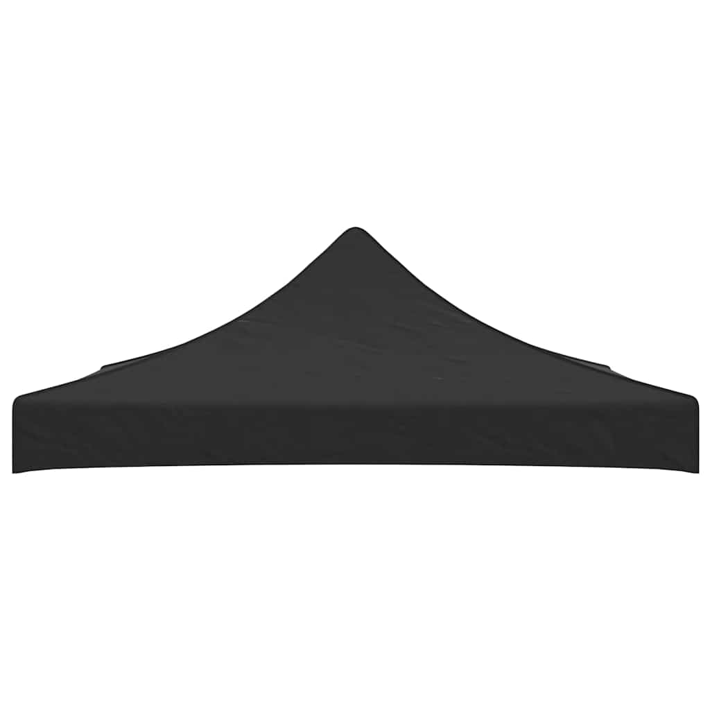 vidaXL Dach namiotu imprezowego, 3 x 3 m, czarny, 270 g/m²