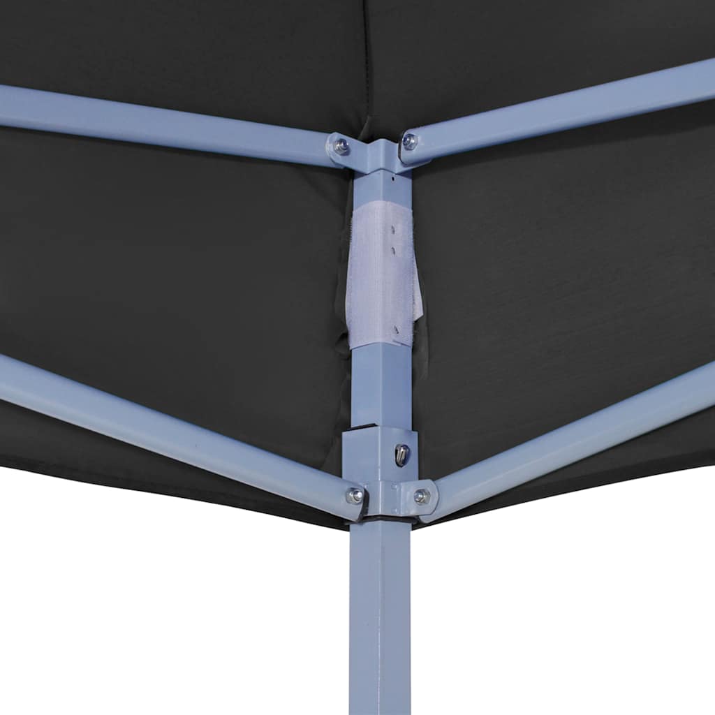 vidaXL Dach namiotu imprezowego, 3 x 3 m, czarny, 270 g/m²