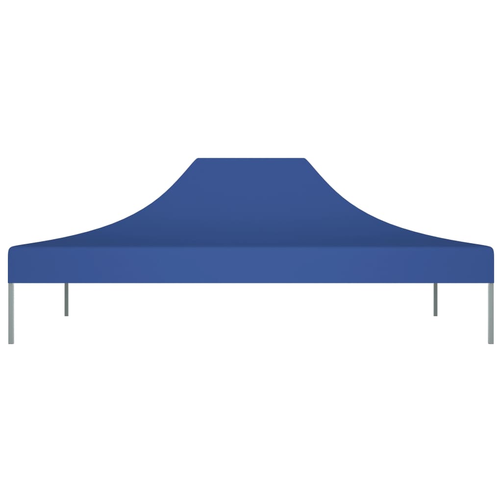 vidaXL Dach do namiotu imprezowego, 4,5 x 3 m, niebieski, 270 g/m²