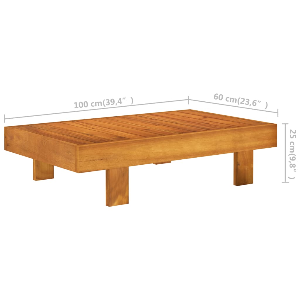 vidaXL 10-cz. zestaw mebli ogrodowych, ciemnoszare poduszki, akacja