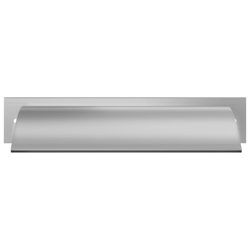 vidaXL Fontanna basenowa, srebrna, 45x26x13 cm, stal nierdzewna