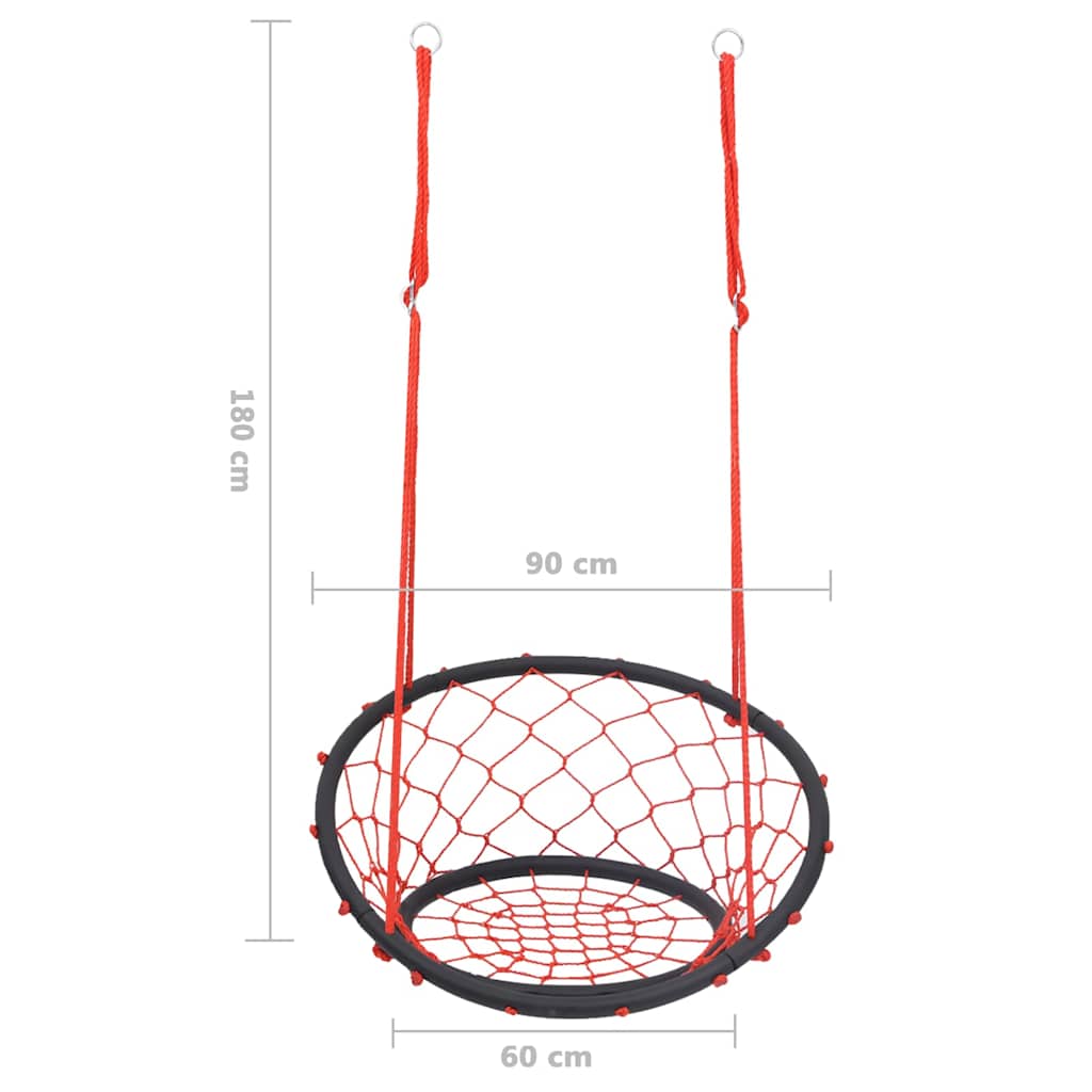 vidaXL Pleciona huśtawka, 60 cm