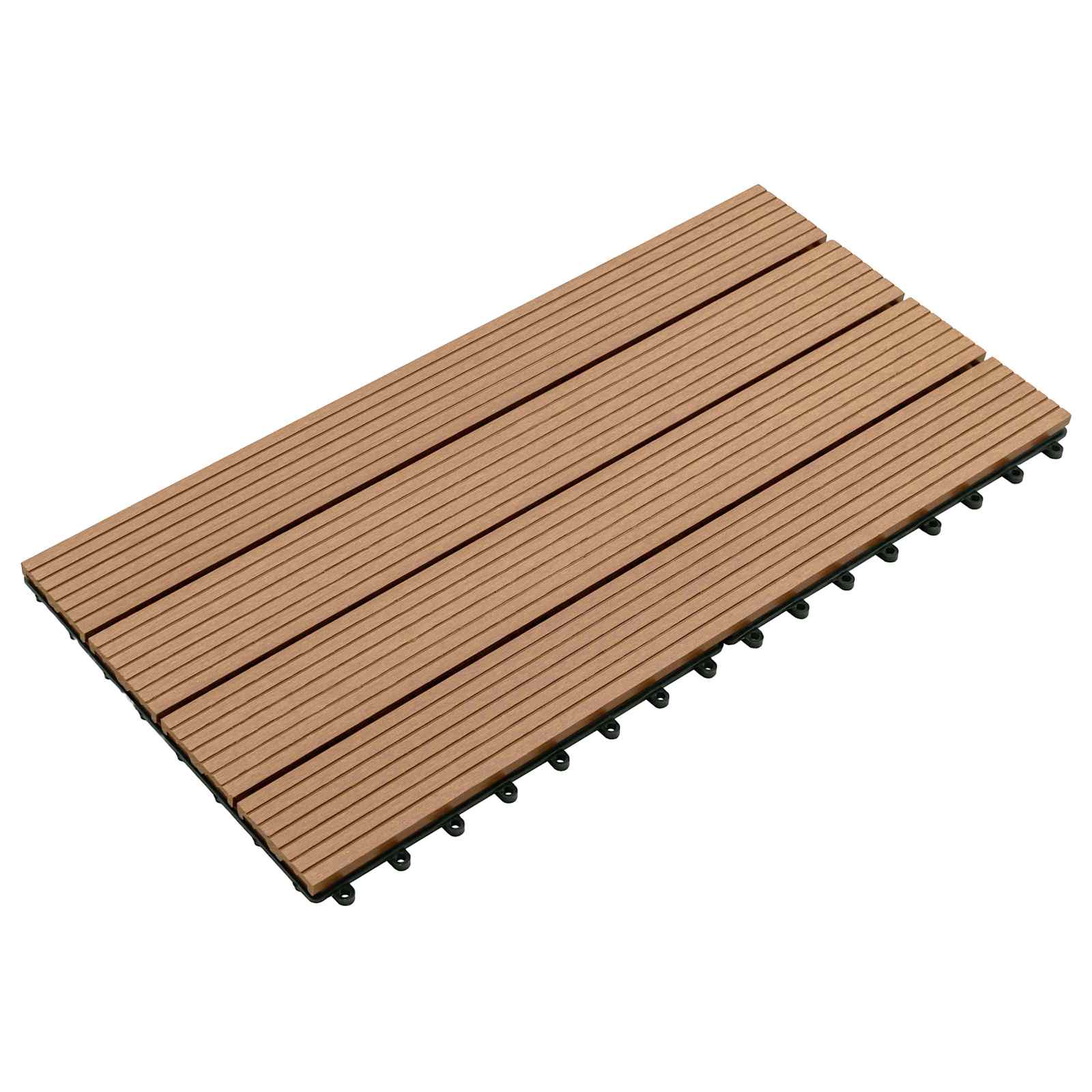 vidaXL Płytka Tarasowa 6 pcs Brązowy 60 x 30 cm