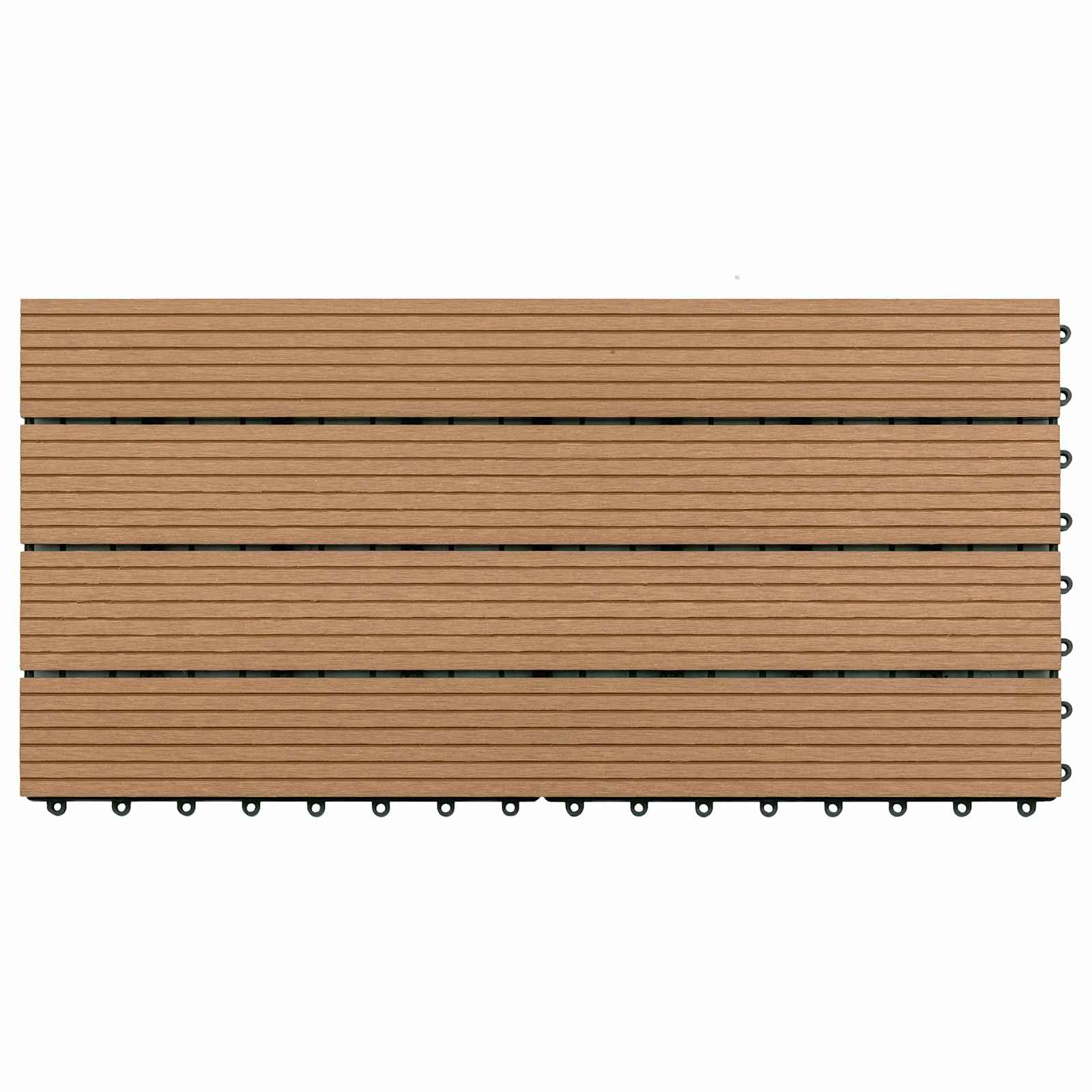 vidaXL Płytka Tarasowa 6 pcs Brązowy 60 x 30 cm