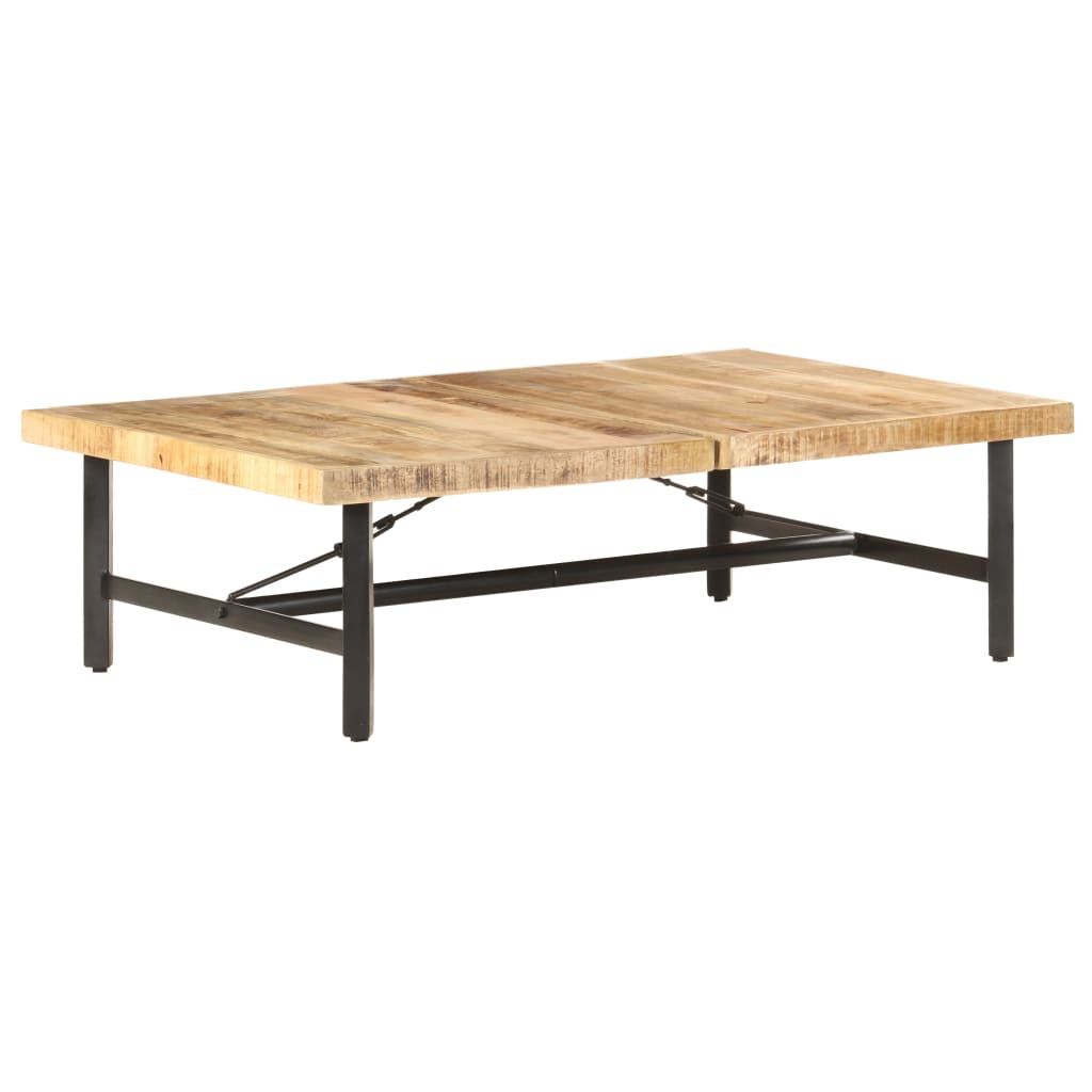 vidaXL Stolik kawowy, 142x90x42 cm, lite drewno mango