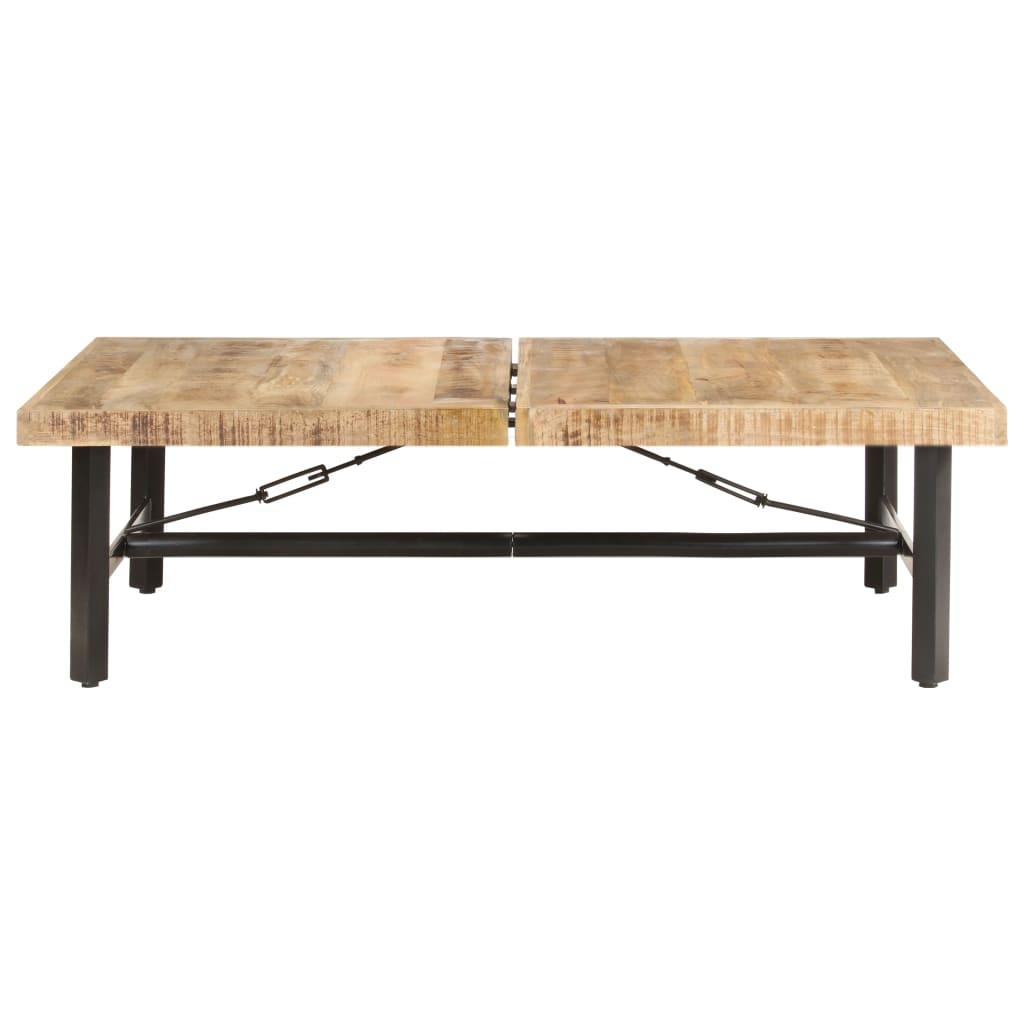 vidaXL Stolik kawowy, 142x90x42 cm, lite drewno mango