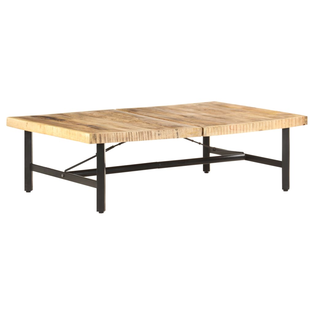 vidaXL Stolik kawowy, 142x90x42 cm, lite drewno mango