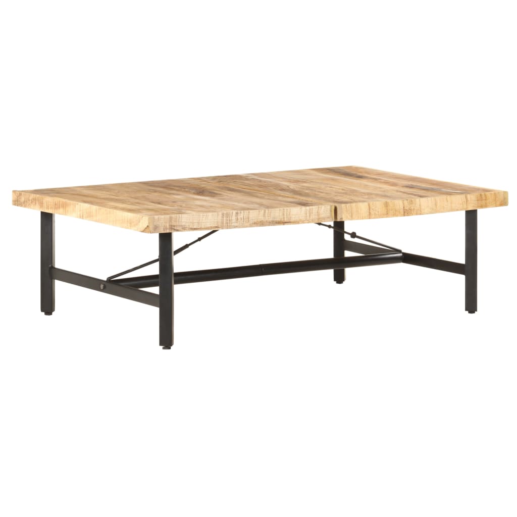 vidaXL Stolik kawowy, 142x90x42 cm, lite drewno mango