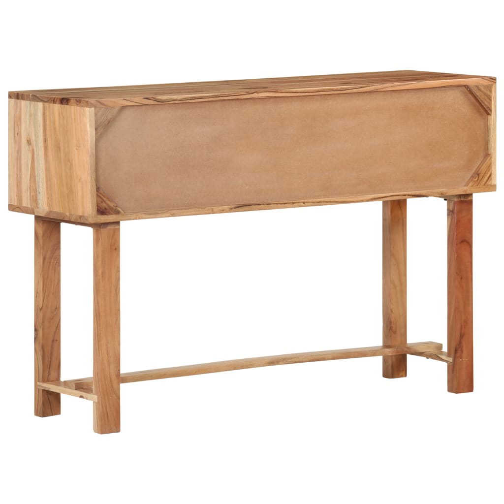 vidaXL Szafka, 115 x 35 x 75 cm, lite drewno akacjowe