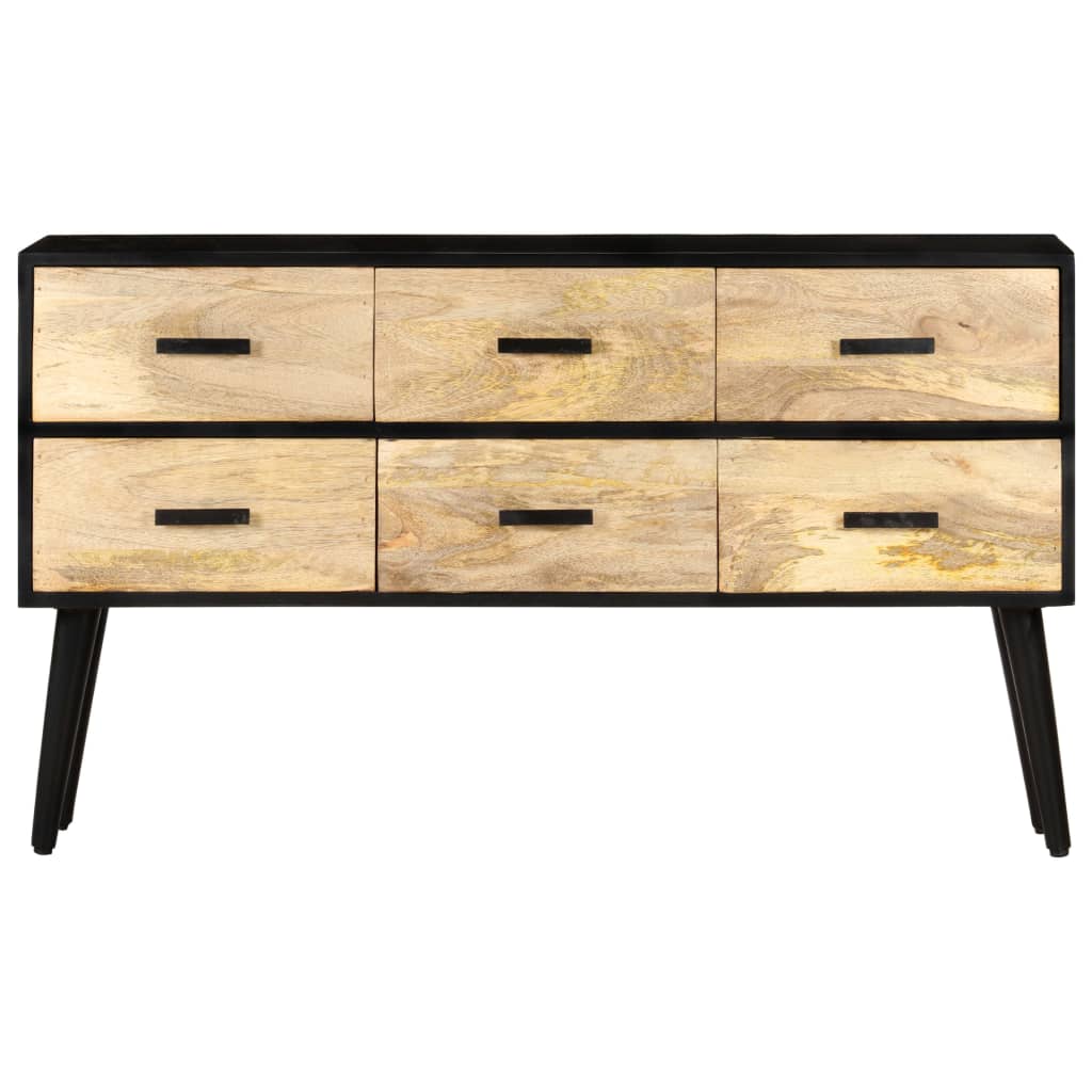 vidaXL Szafka, 110 x 33 x 64 cm, lite drewno mango
