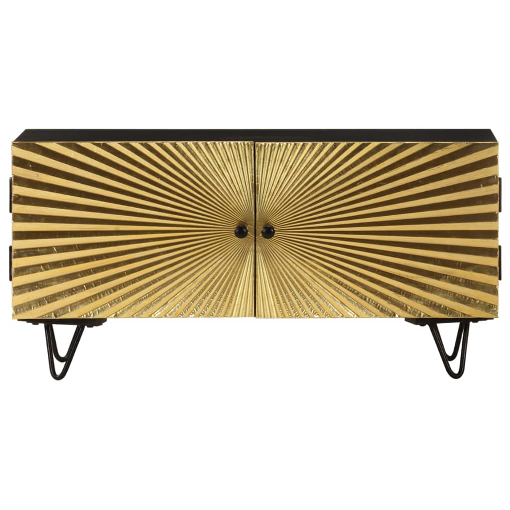 vidaXL Szafka pod telewizor, 90x30x45 cm, lite drewno mango