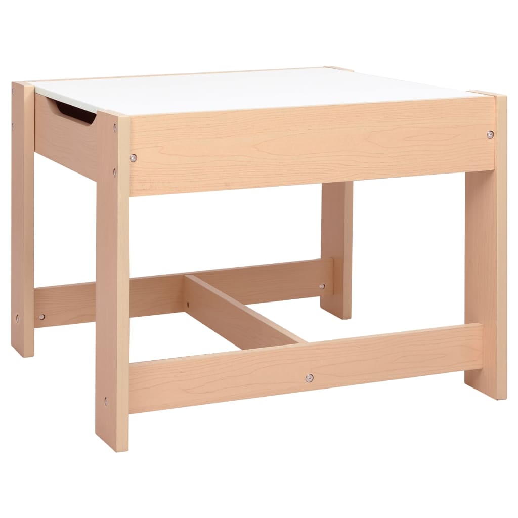 vidaXL Stolik dla dzieci z 2 krzesłami, MDF