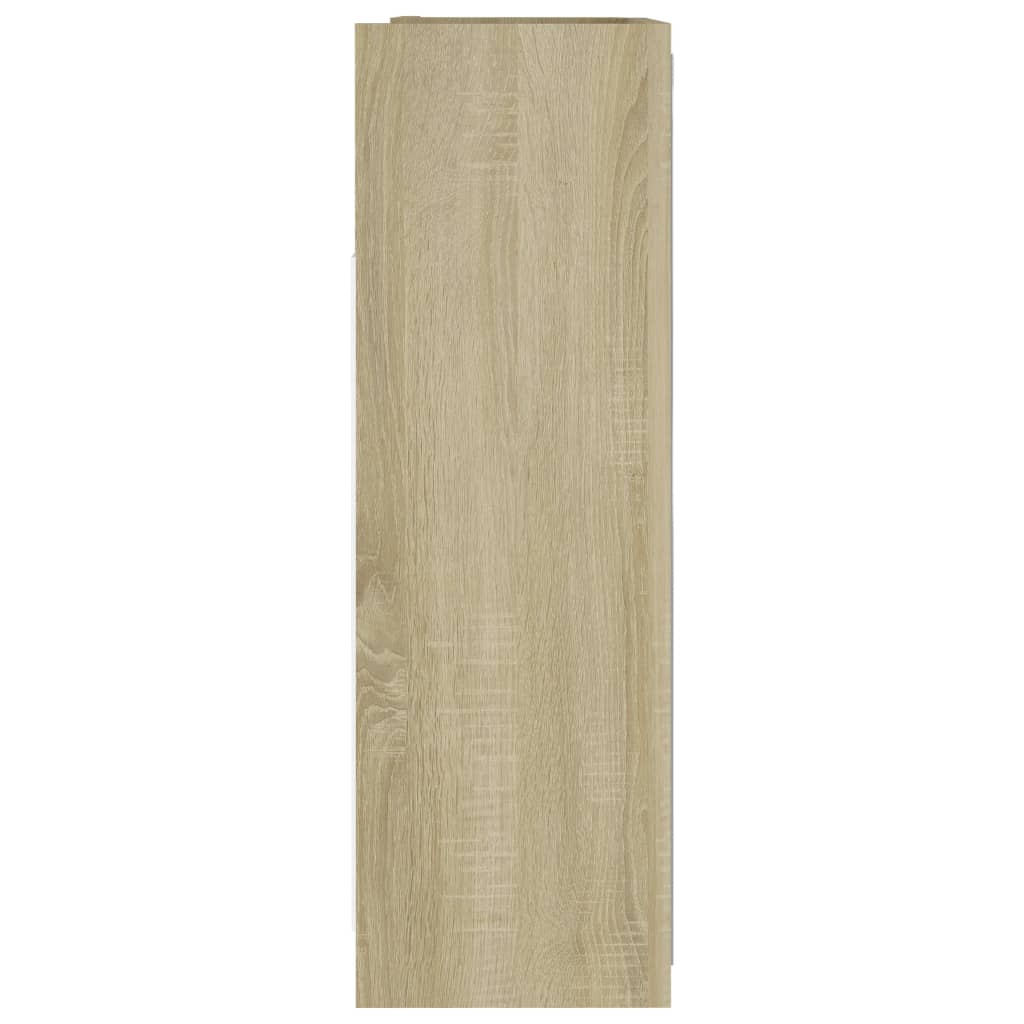 vidaXL Szafka łazienkowa, dąb sonoma, 62,5x20,5x64 cm
