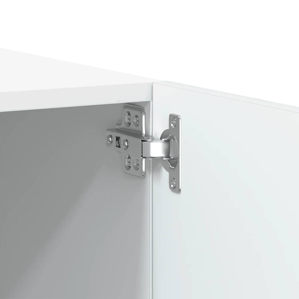 vidaXL Szafka pod TV, biała, 100x35x40 cm, materiał drewnopochodny