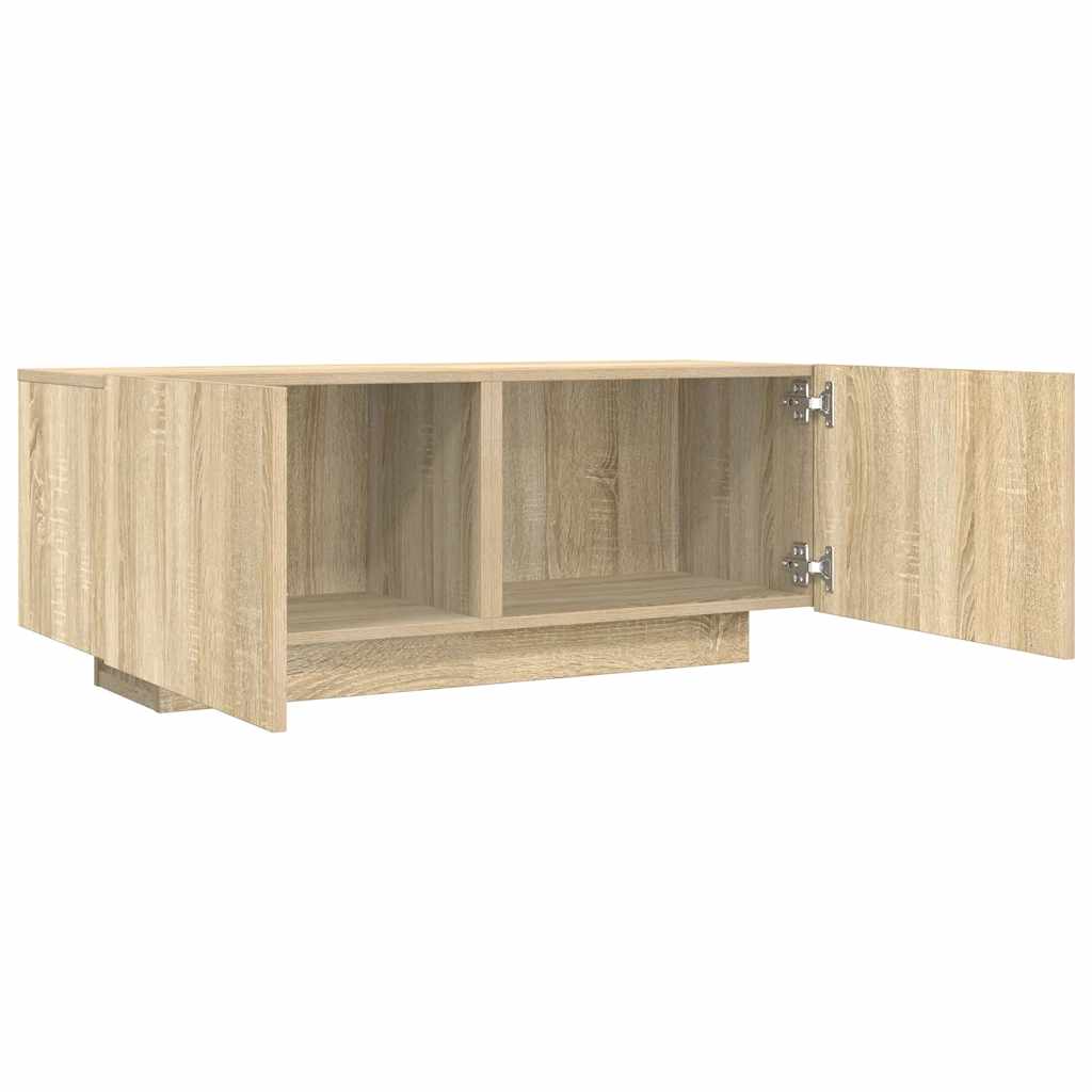 vidaXL Szafka pod telewizor, dąb sonoma, 100x35x40 cm
