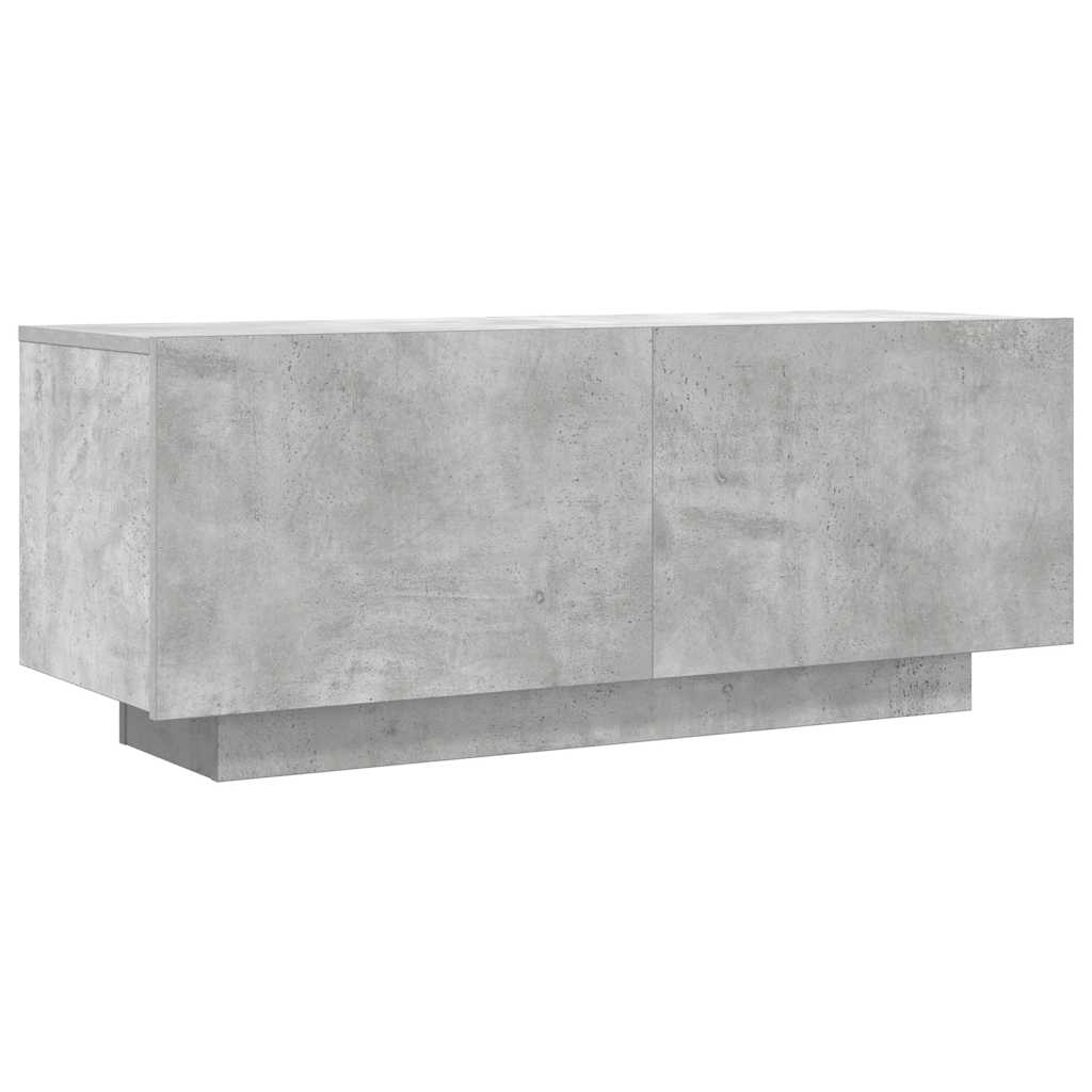 vidaXL Szafka pod TV, szarość betonu, 100x35x40 cm