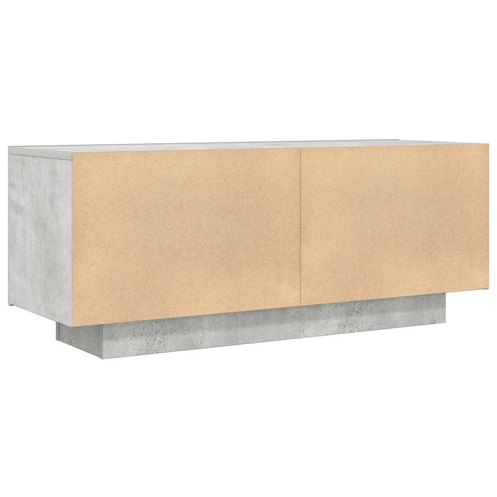 vidaXL Szafka pod TV, szarość betonu, 100x35x40 cm
