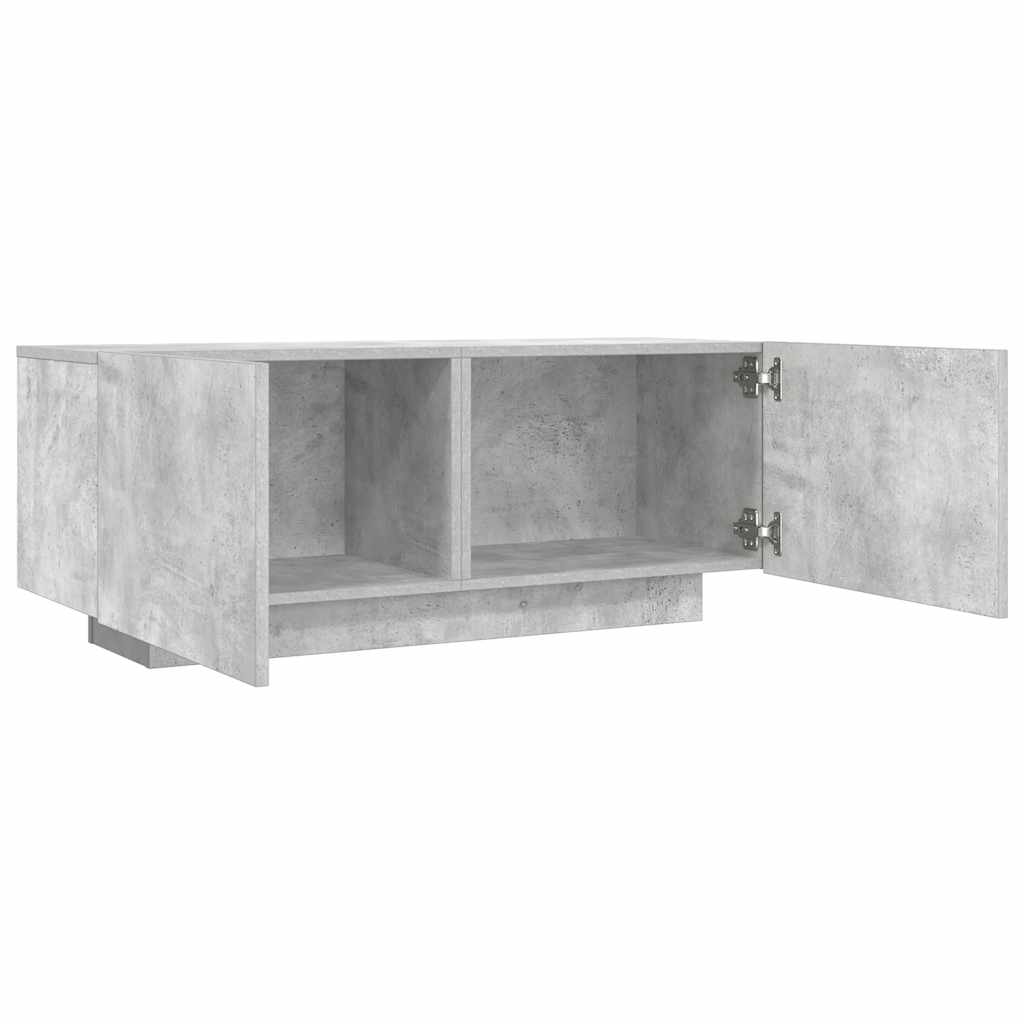 vidaXL Szafka pod TV, szarość betonu, 100x35x40 cm