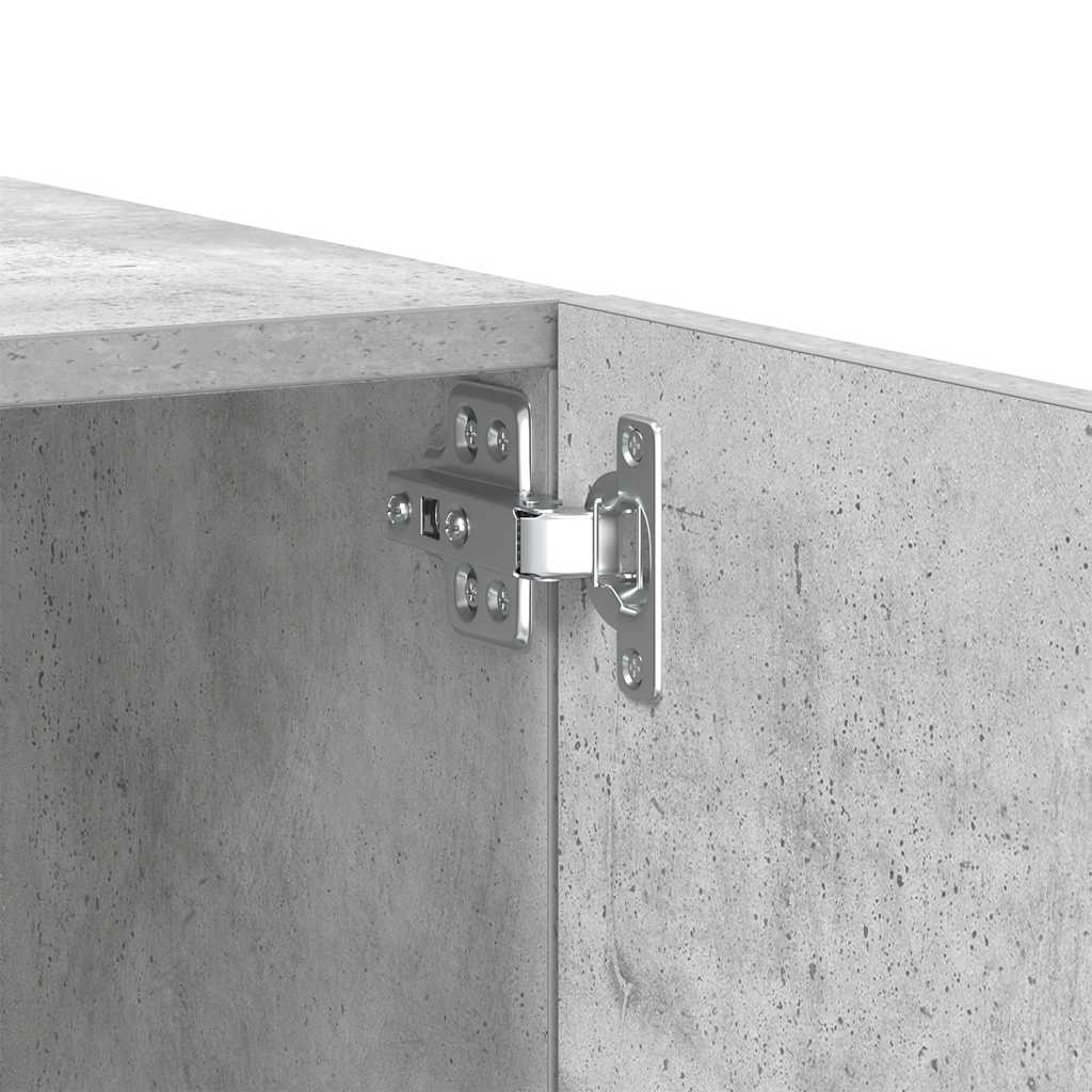 vidaXL Szafka pod TV, szarość betonu, 100x35x40 cm